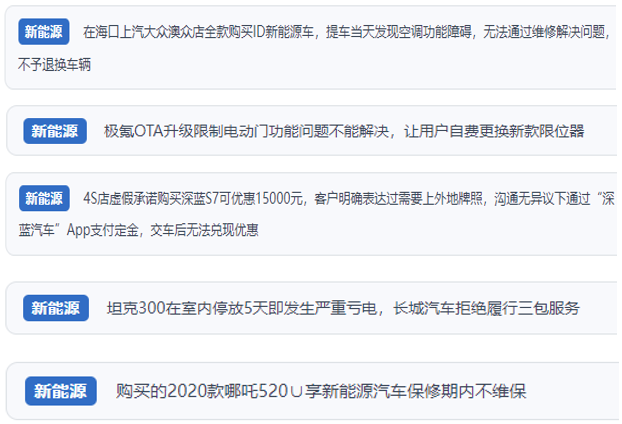 人民网“人民投诉”平台发布2023年十大消费维权热点(图6)