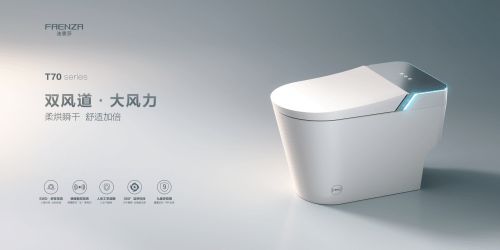 法恩莎Pascal Pro T70智能马桶：低水压也能实现冲