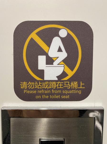 “蹲厕好？坐厕坏？”公共厕所马桶圈遭遇“信任危机”