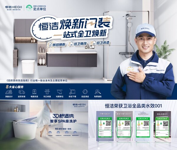 两新政策激活消费新动能 恒洁焕新中国行国庆再启新篇(图2)