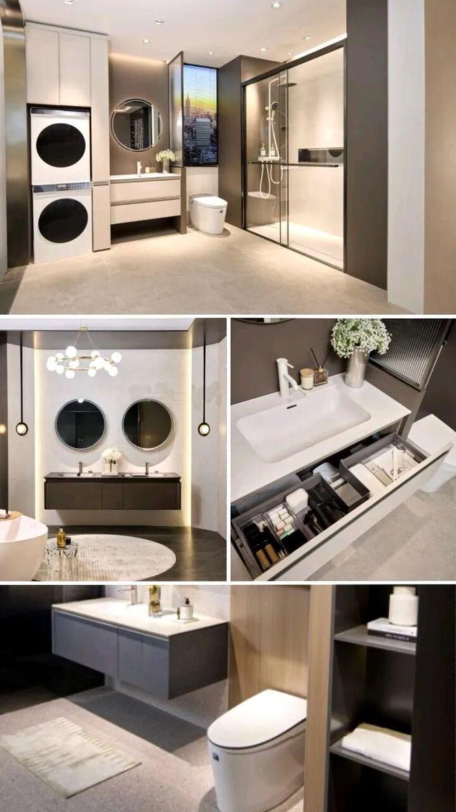 不聊大平层只聊3㎡！打开卫浴间新想象(图3)