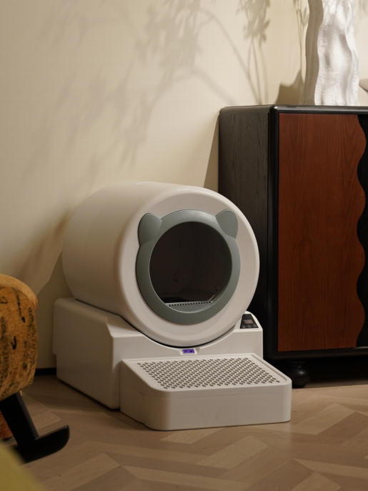 全自动、免铲屎！宠洁仕冲水式智能猫马桶打造健康洁净养宠空间(图3)