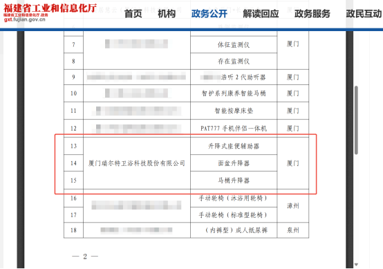 唯一卫浴品牌!瑞尔特入选工信部2025中国消费名品(适老化产品)(图4)