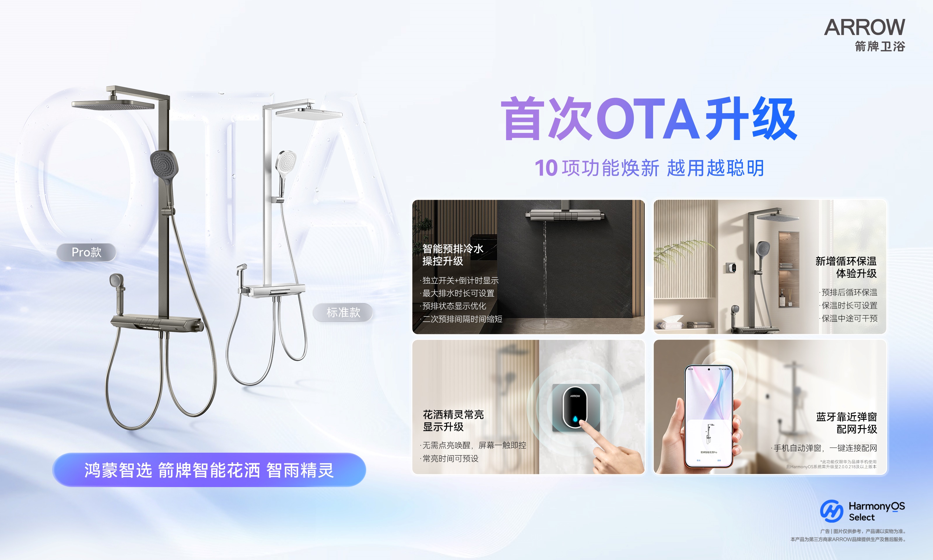 生态智能正在重写卫浴竞争规则——鸿蒙智选箭牌花洒的“超越答卷”(图2)
