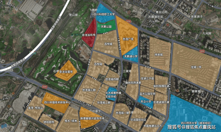 成都卧龙谷玖号营销中心官方电话周边规划官公示区域核心优势7月最新价格(图3)